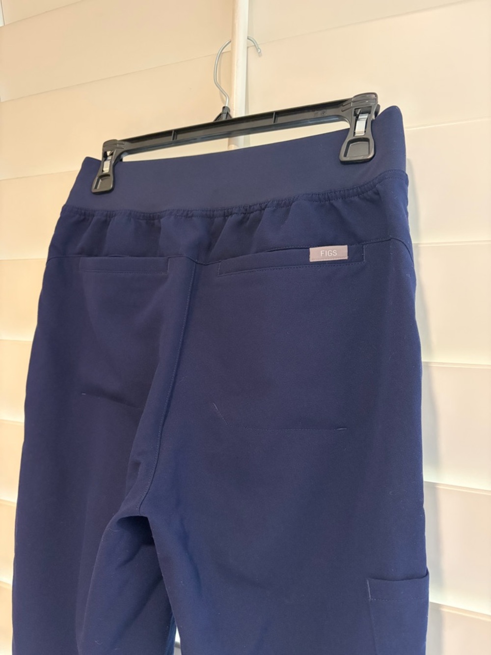 FIGS NEW High Waisted Alva Skinny Fit Tapered Pants Scrub Pant S Navy Blue - Picture 9 of 16